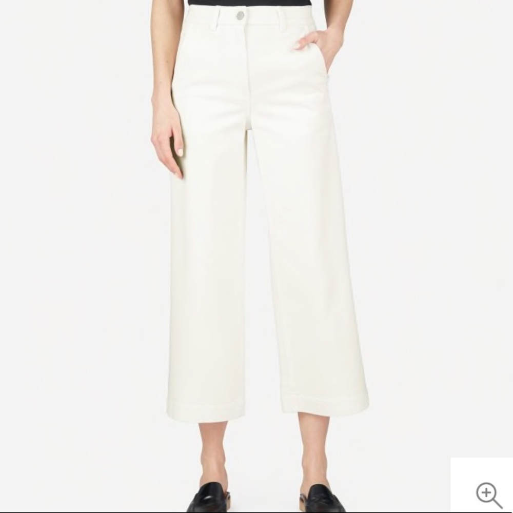 Everlane The Wide Leg Crop Pant
